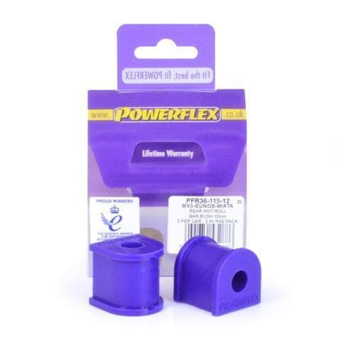Powerflex Rear Anti Roll Bar Bush 12mm Mazda MX-5, Miata, Eunos