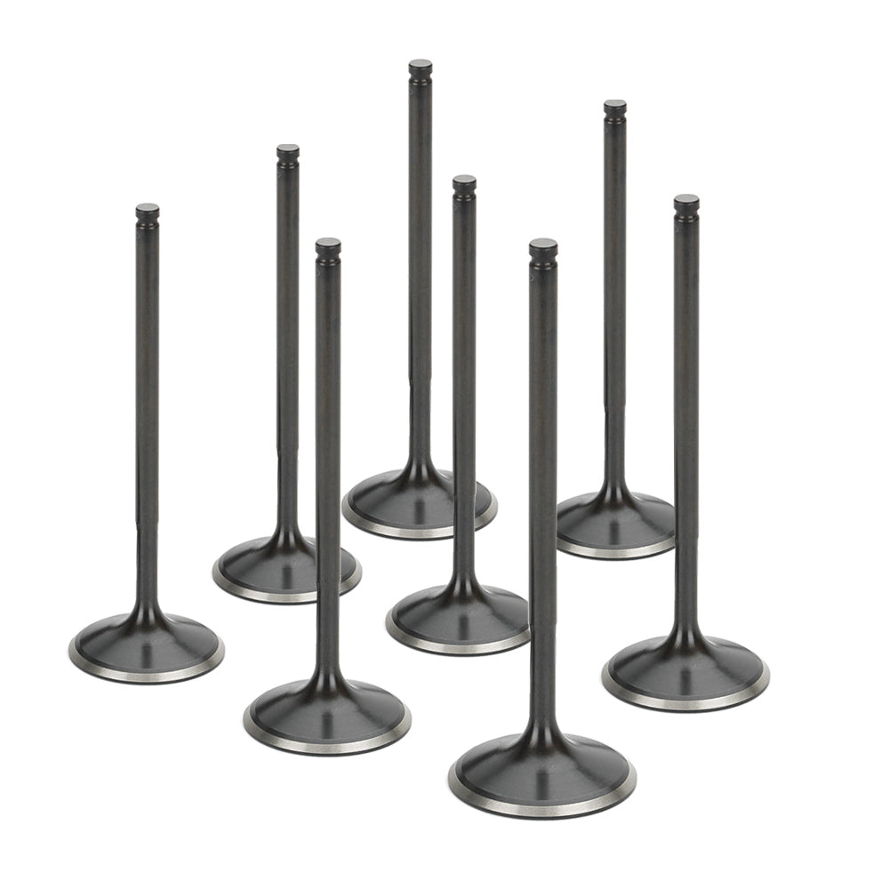 Supertech Stainless Steel Black Nitride Intake Valves for a Honda K20A3 - Dished