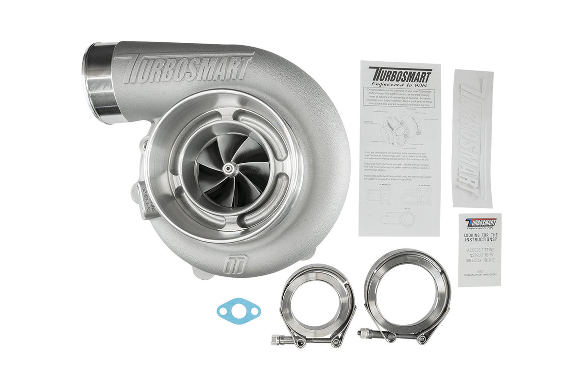 TS-1 Turbocharger 5862 V-Band Reverse Rotation 0.82AR Externally Wastegated