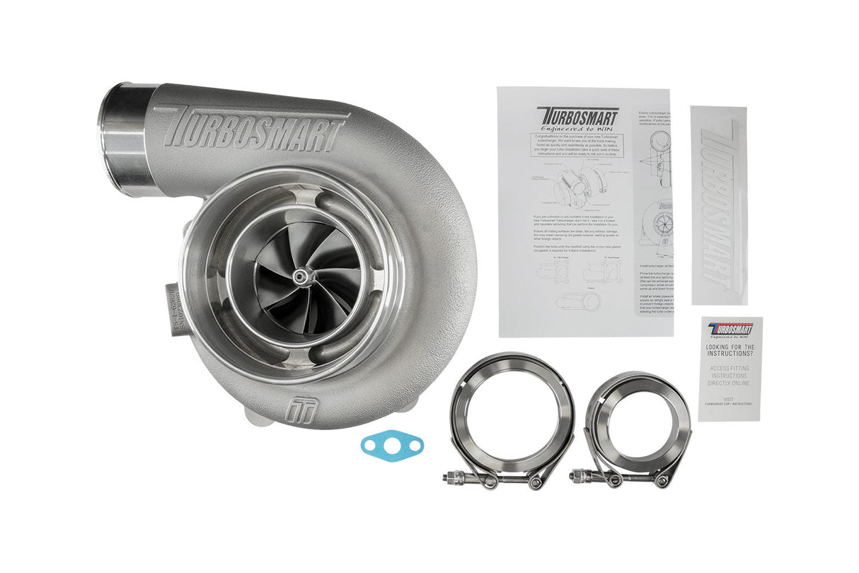 TS-1 Turbocharger 6466 V-Band 0.82AR Externally Wastegated (Reversed Rotation)
