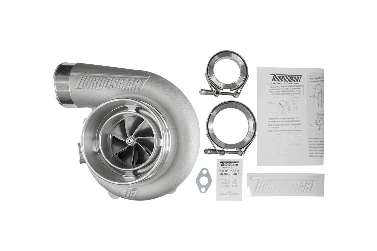 TS-1 Turbocharger 6870 (Kompact) V-Band Reverse Rotation 1.07AR Externally Wastegated