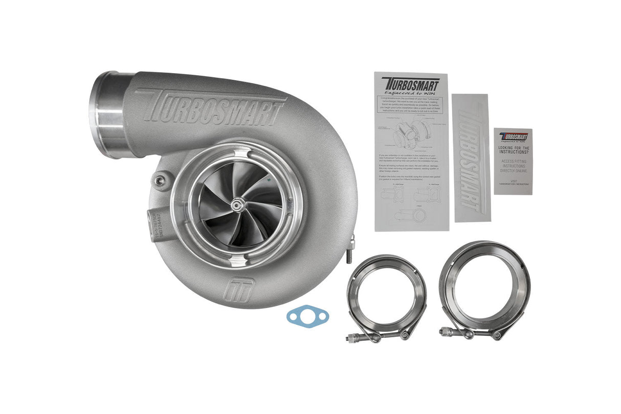 TS-1 Turbocharger 7675 V-Band Reverse Rotation 0.96AR Externally Wastegated