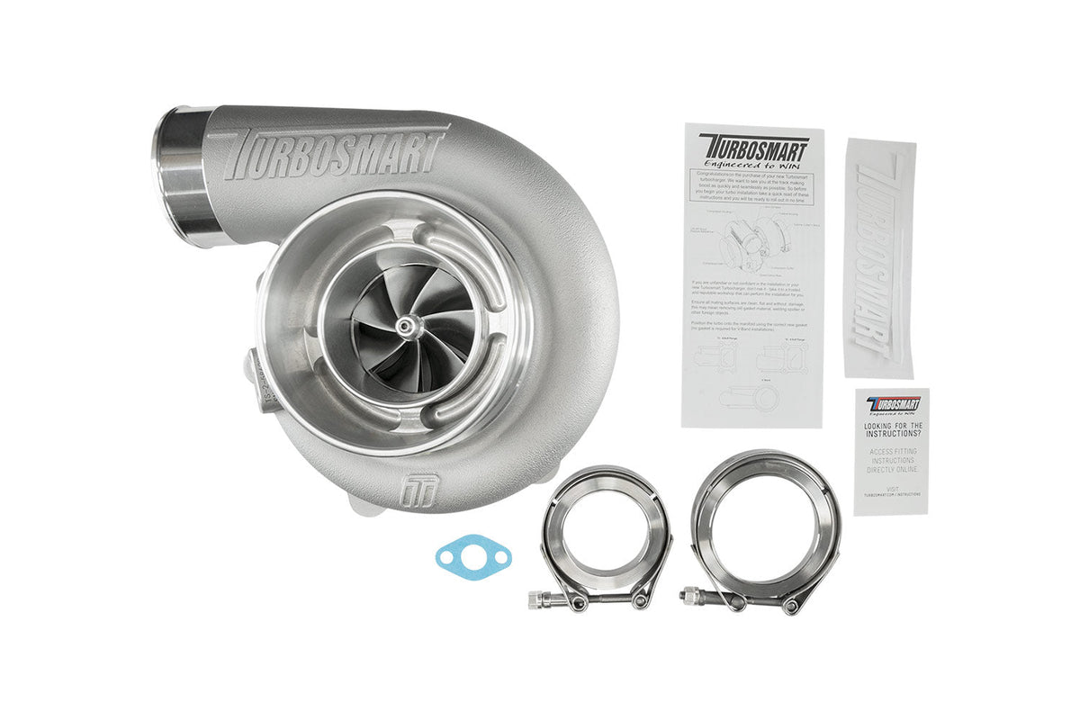 TS-2 Turbocharger (Water Cooled) 5862 V-Band Reverse Rotation 0.82AR Externally Wastegated