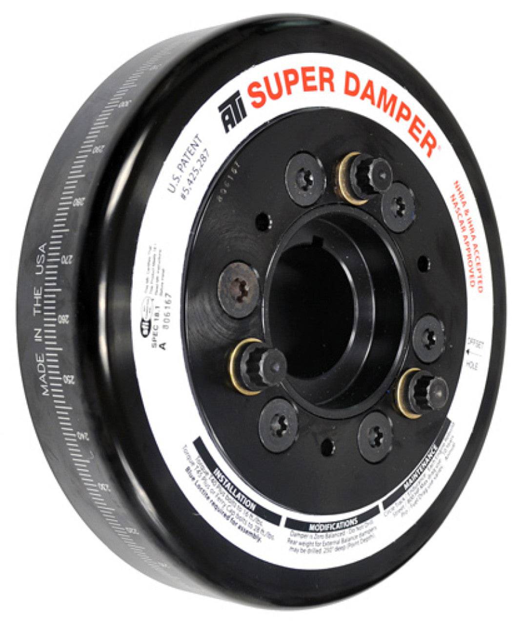 ATI Super Dampers NISSAN GTR VR38 7 GRV REAR PULLEY - OEM SIZE - 2RG