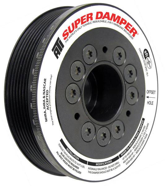 ATI Super Dampers Toyota 2ZZGE 1.8L 4% OD - 1-PC 6 GRV