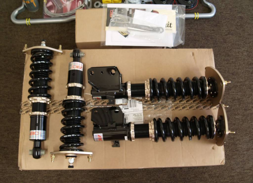 BC Racing BR Series Type RA Coilover kit GC8 EJ20 - Future Motorsports - - BC RACING - Future Motorsports