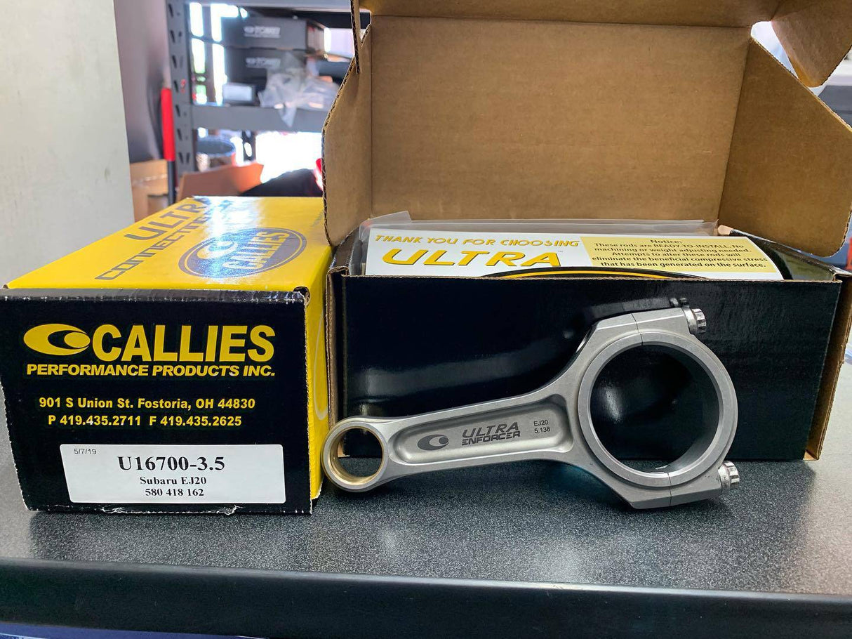 Callies Subaru EJ20 Ultra Enforcer I-Beam Rods Length 5.138" / 130.5mm With ARP625+
