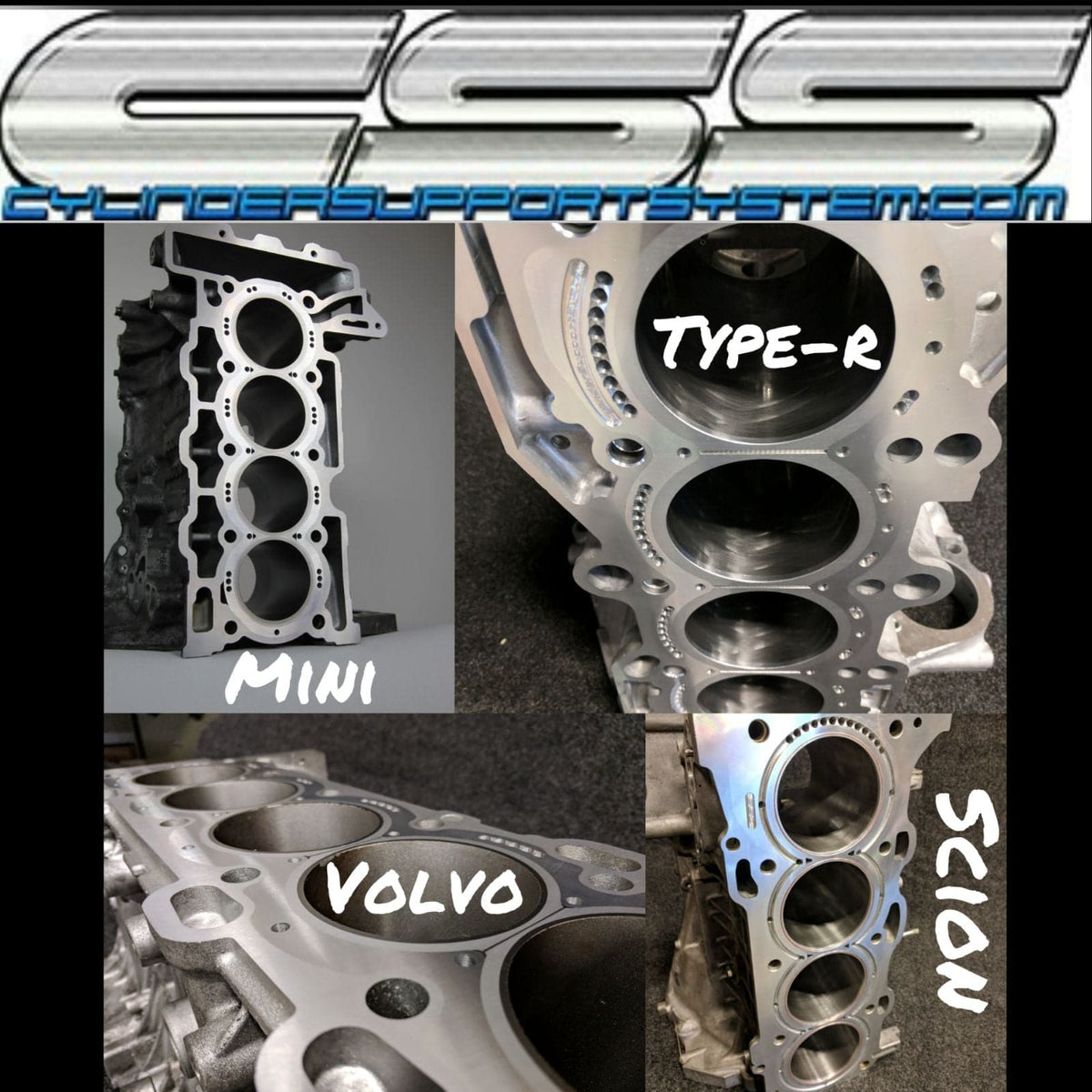 CNC Werx Cylinder Support System Honda B, K, D, F Series - Future Motorsports - - CNC Werx - Future Motorsports