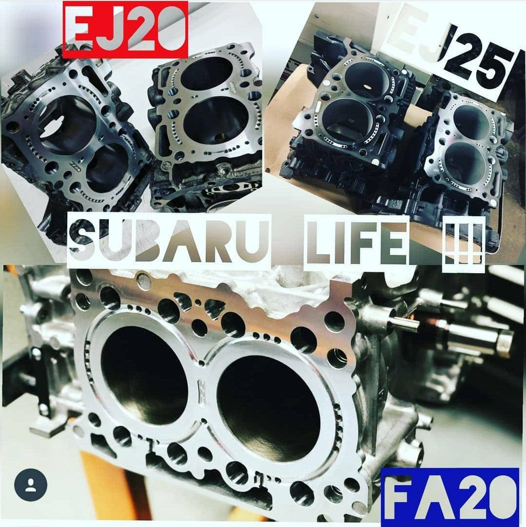 Subaru EJ20, EJ25, FA20, 4U-GSE Cylinder Support System CSS 800-1000whp - Future Motorsports - - CNC Werx - Future Motorsports