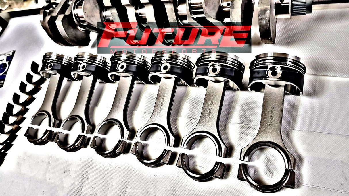 CARRILLO H BEAM CONRODS - 38" WMC Bolts SUPRA 1JZ - Future Motorsports - ENGINE BLOCK INTERNALS - CP Carrillo - Future Motorsports