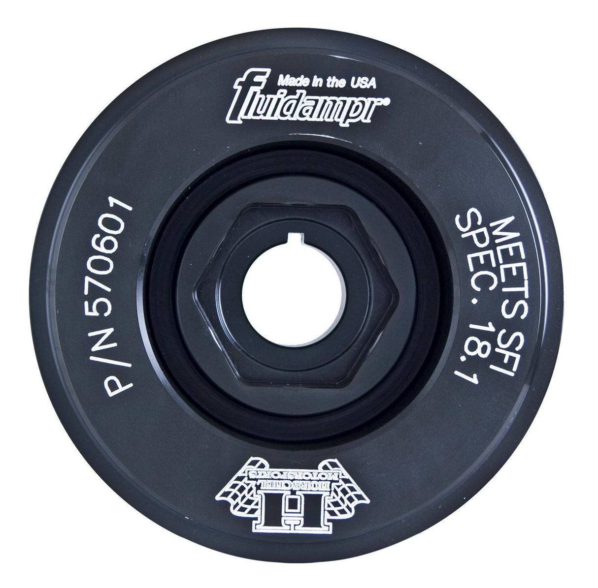 Fluidampr Race Crank Damper Pulley 40% Underdrive Alternator Acura Honda B16 B18 B20 570601