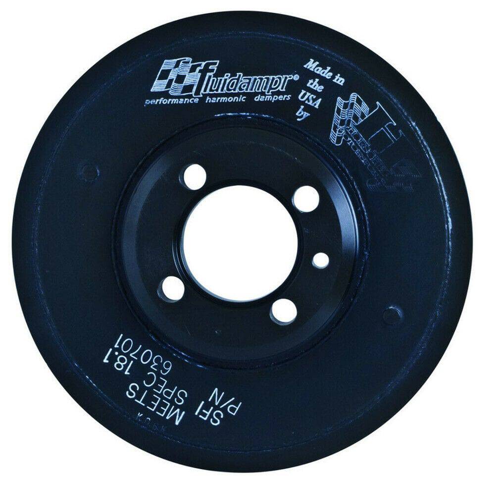 Fluidampr Steel Internally Balance Crank Damper Mitsubishi Evolution 1-9 AWD & DSM 4G63T