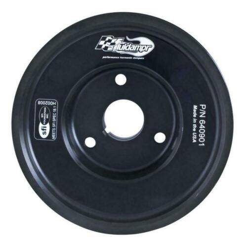 Fluidampr Steel Internally Harmonic Balanced Damper Crank Pulley 350Z 03-06 G35 03-07 VQ35DE