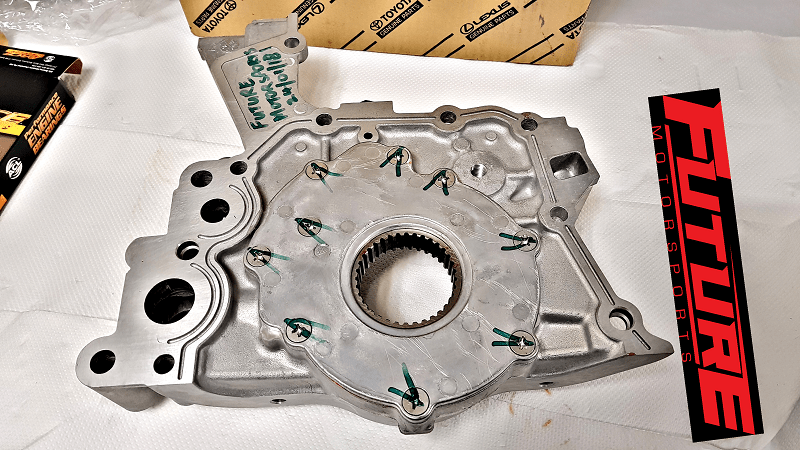 Future Motorsports Modified Oil Pump for 1993-2002 Supra 2JZGTE - Future Motorsports - ENGINE BLOCK INTERNALS - Future Motorsports - Future Motorsports