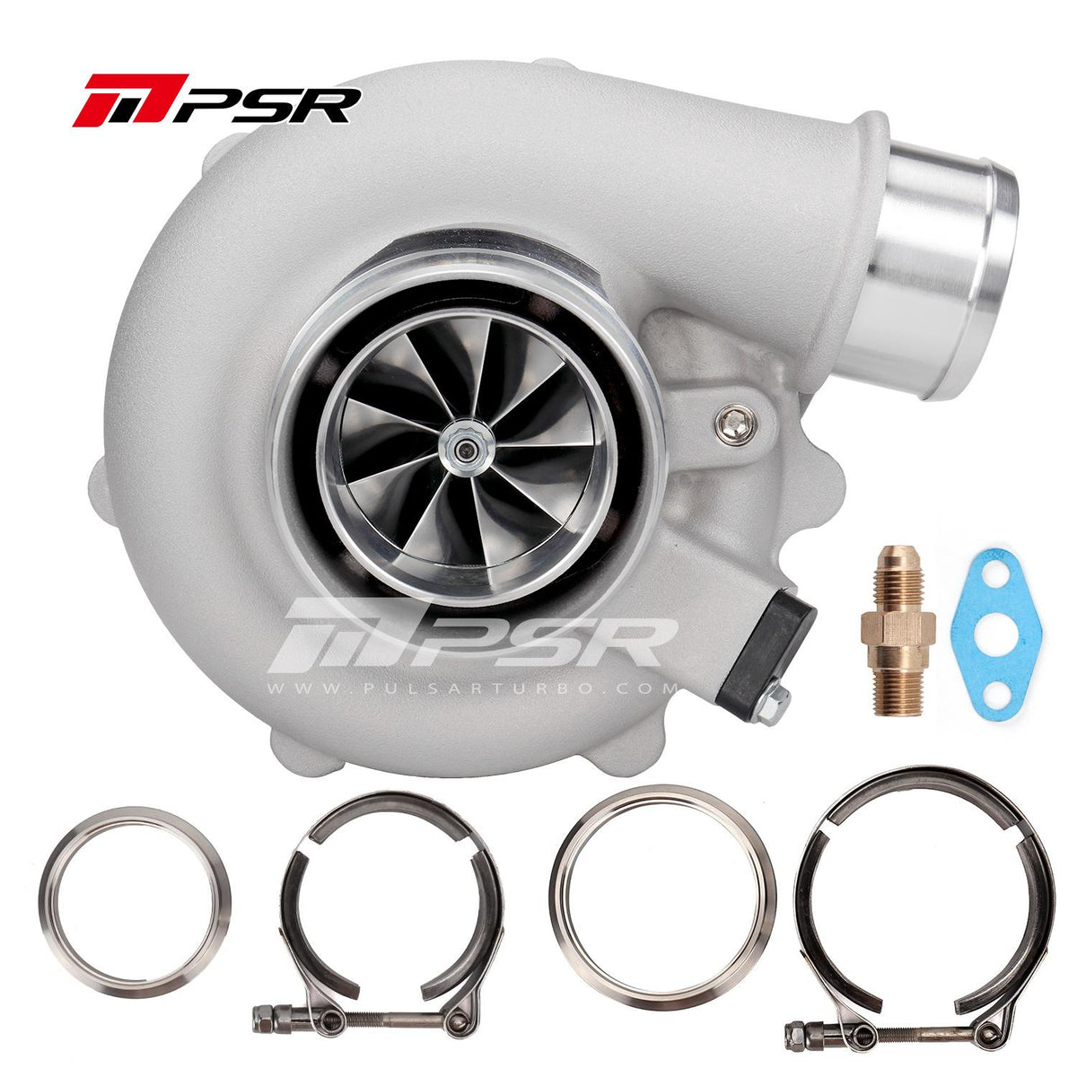PULSAR Turbo PSR 5449G 25-660 Dual Ceramic Ball Bearing Turbocharger (HP RATING 660)