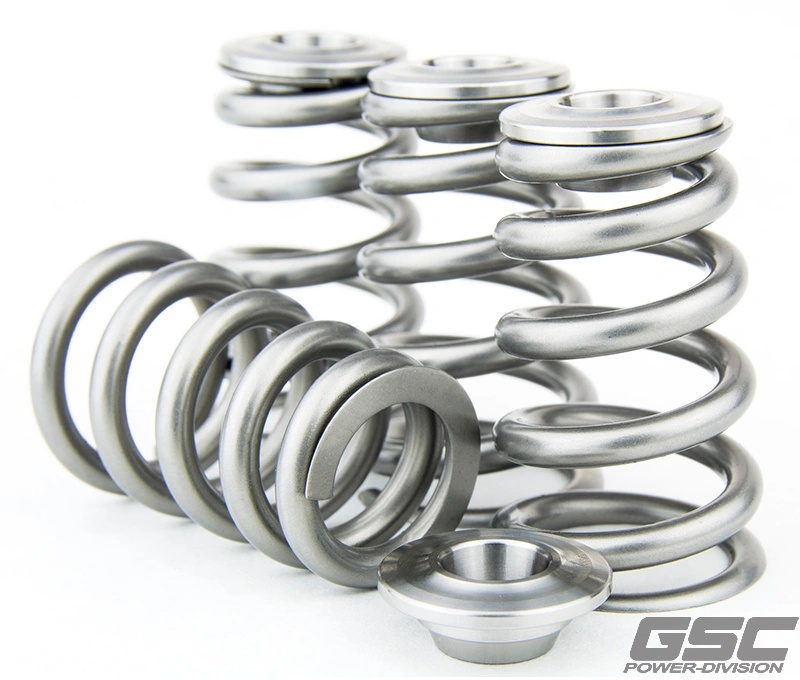 GSC Power-Division CONICAL Valve Spring with Ti Retainer for Toyota 3SGTE