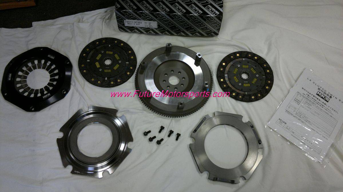 HKS LA Twin Plate Clutch Kit Toyota Supra 2JZGTE - Future Motorsports - CLUTCH & DRIVETRAIN - HKS - Future Motorsports