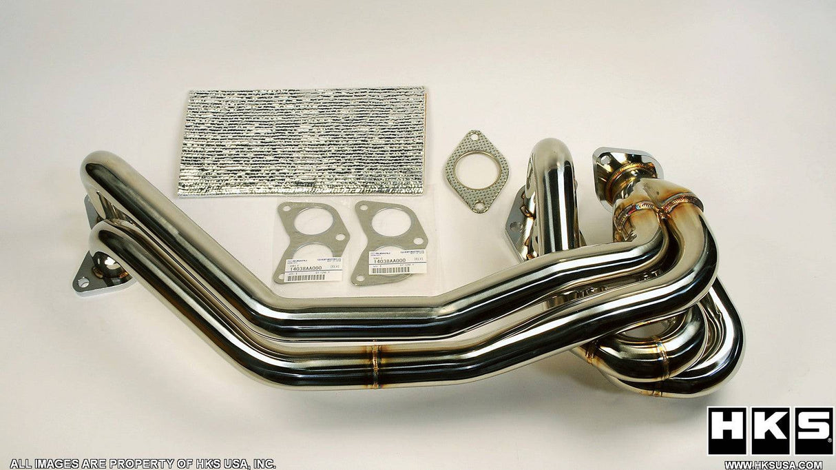 HKS HEADER GC8 EJ20 1419-RF001 - Future Motorsports - - HKS - Future Motorsports