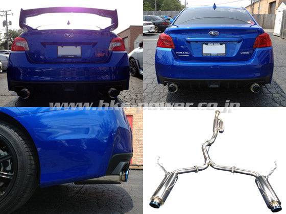 HKS Hi Power Exhaust Impreza WRX STI - Future Motorsports - - HKS - Future Motorsports