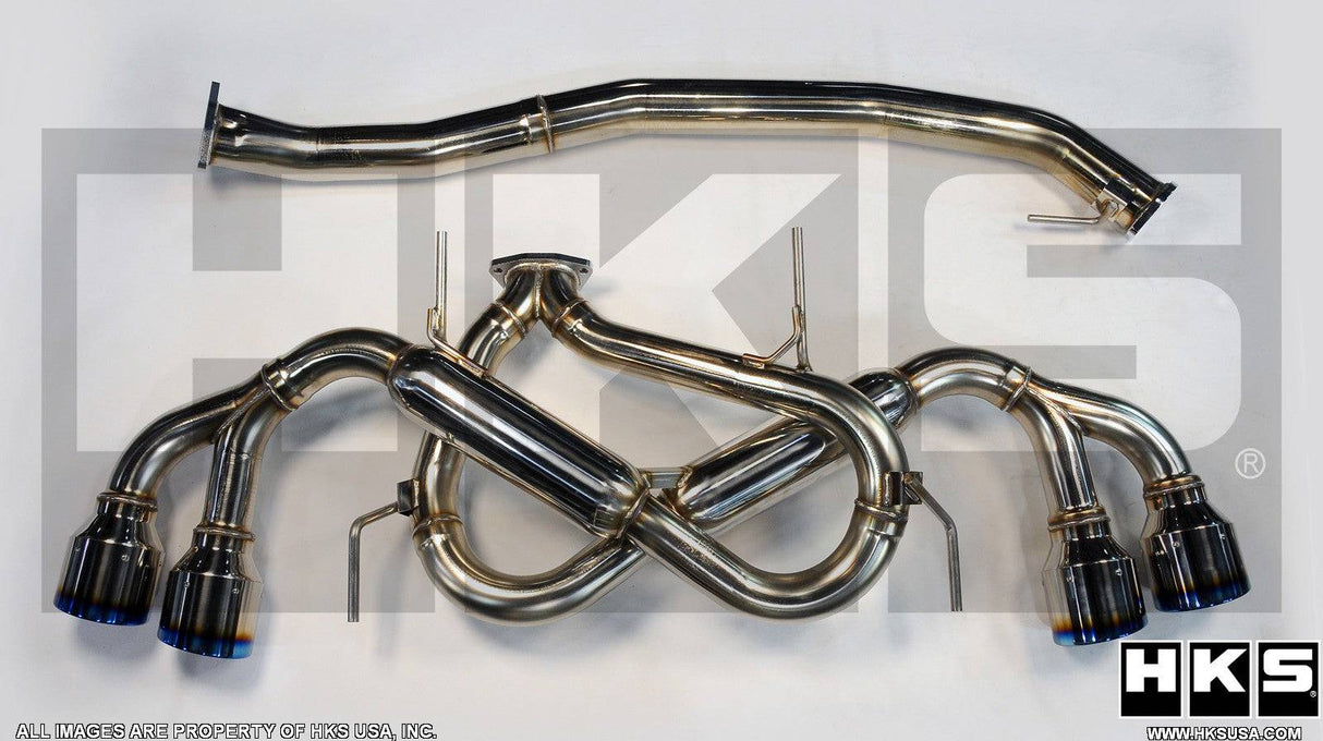 HKS LEGAMAX Premium TIG WELD SKYLINE R35 GTR VR38DETT - Future Motorsports - EXHAUST & DOWNPIPE - HKS - Future Motorsports