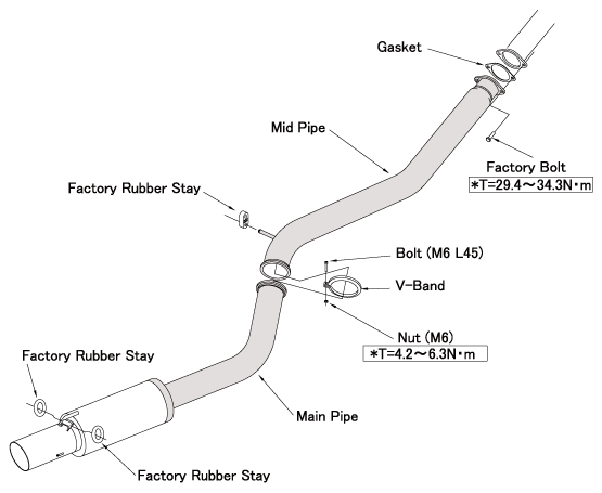 HKS Racing Muffler 4 Inch Exhaust System Supra 93-2002 2JZ 31008-BT001 - Future Motorsports - EXHAUST & DOWNPIPE - HKS - Future Motorsports