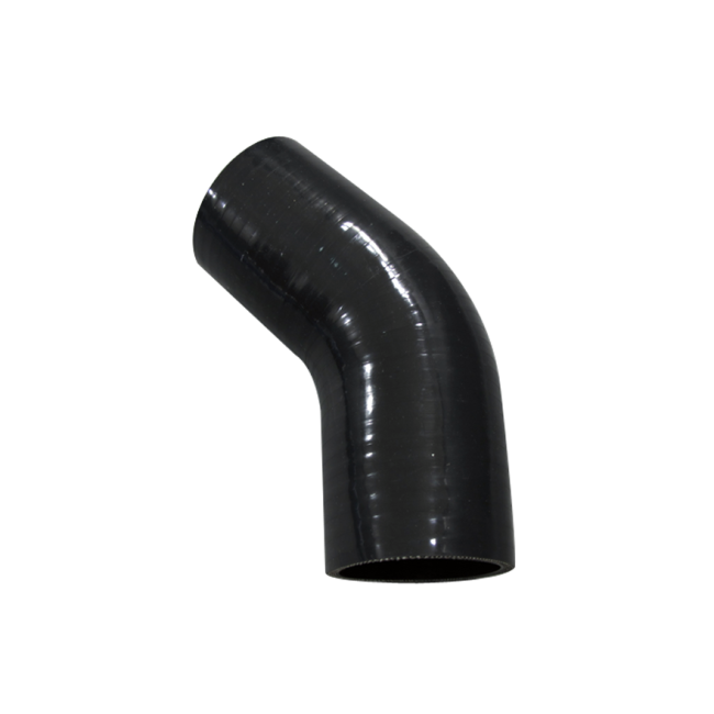 PHR powerhouse racing.5" 45 Deg Black Elbow Silicone Couple