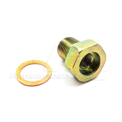 PHR PowerHouse Racing Toyota Oil Pressure Switch Adapter for 1997-98 Non-VVT-i Supra (Late Model Block)