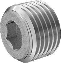 PHR PowerHouse Racing 302 Stainless Steel, 1/8 Pipe Size (1/8" NPT), Hex-Socket Plug, 150 PSI