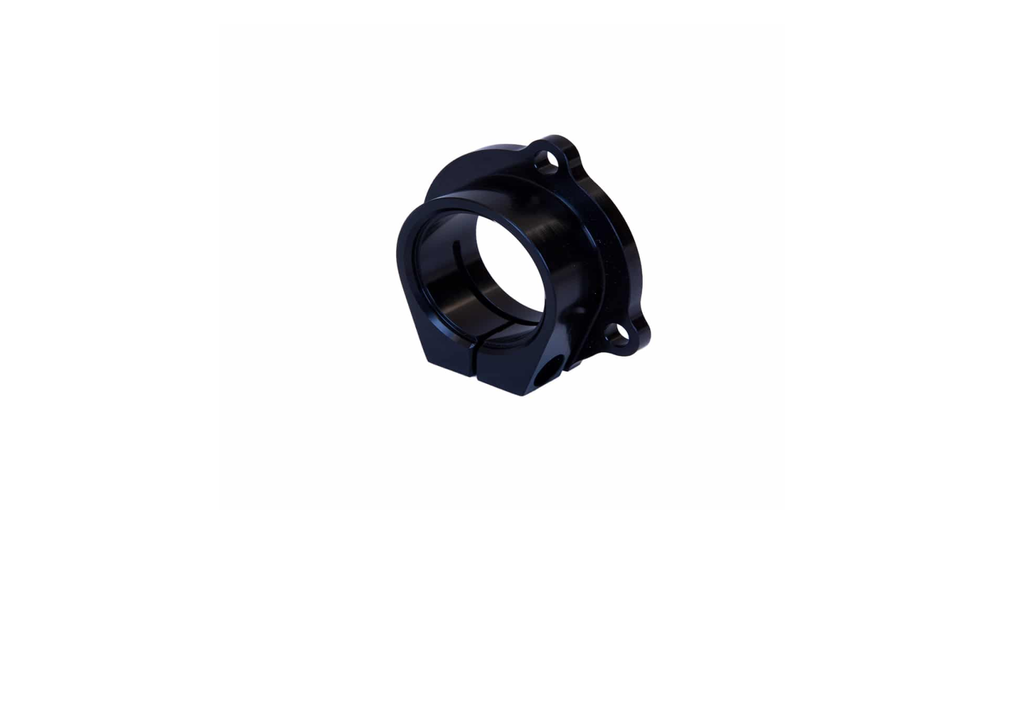 PHR PowerHouse Racing Waterman Mount, Pump, 3-Bolt, Swivel, Black (reverse rotation)