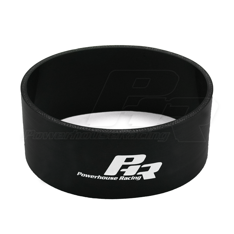 PHR PowerHouse Racing 6" Coupler Solid Black, PHR Logo Printed In White 3" long PHR