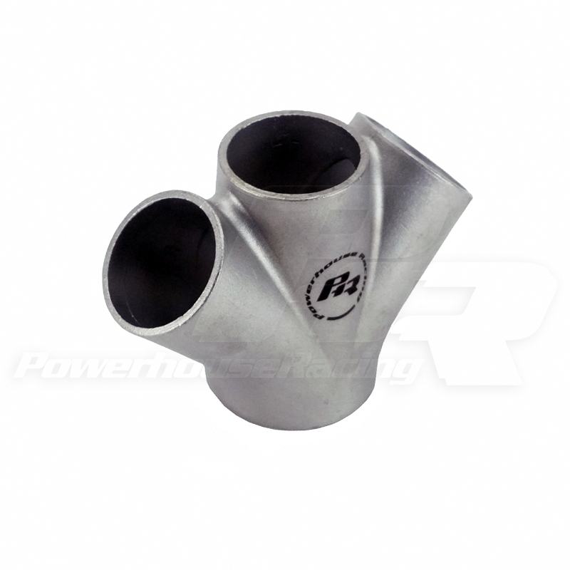 PHR PowerHouse Racing PHR Cast Collector, 3 x 1.5 Schedule 10 into 1 x 2.0 Schedule 10