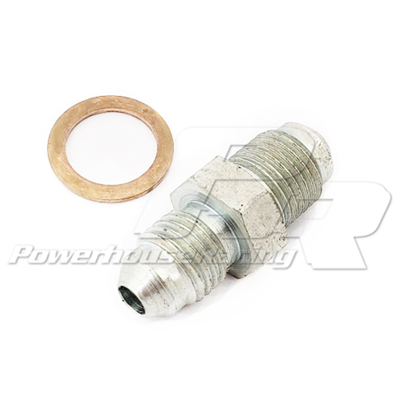 PHR PowerHouse Racing PHR Turbo Oil Feed Fitting, M12x1.25 to 4AN