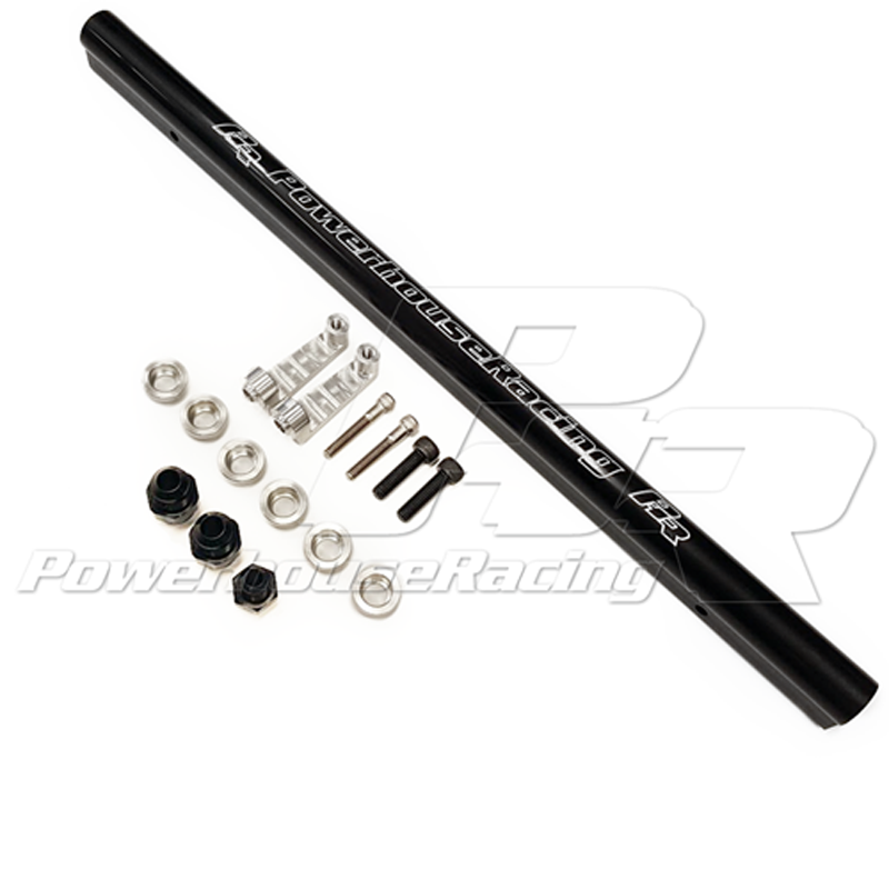 PHR PowerHouse Racing Powerhouse Racing Black Fuel Rail for 2jzgte