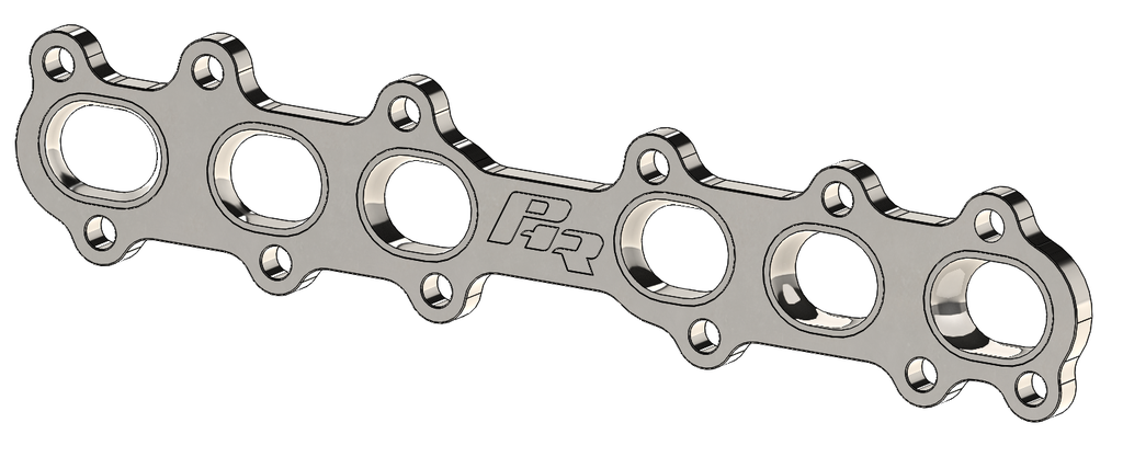PHR PowerHouse Racing Turbo Manifold Flange, Stainless Steel, GTE, 1.50 Schedule 10