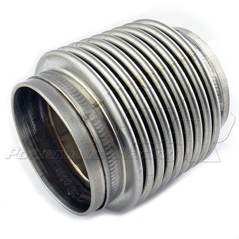PHR PowerHouse Racing PHR 4" Stainless Flex Bellows, 4" Long