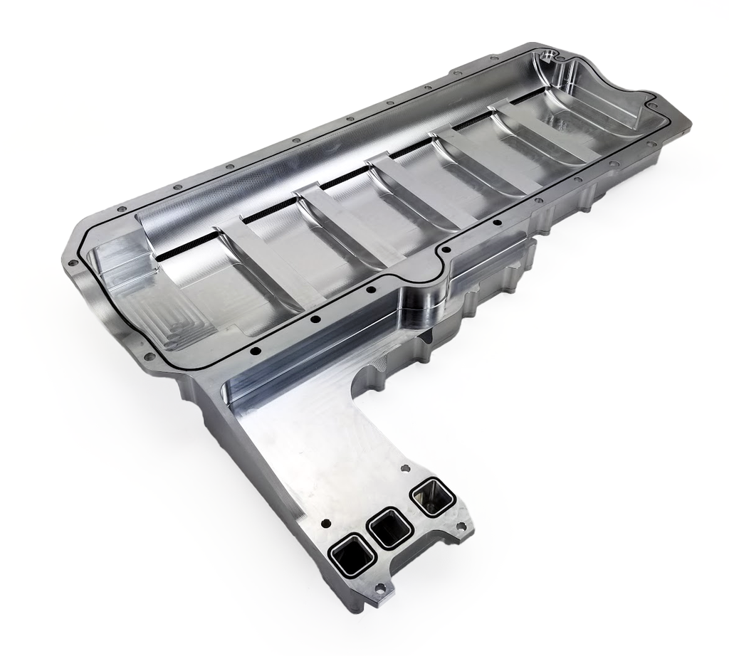 PHR PowerHouse Racing PHR Billet Dry Sump Pan For 2JZ With Air Conditioning