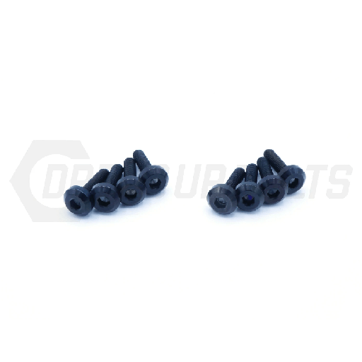 PHR powerhouse racingJZ-GTE Titanium Dress Up Bolts Valve Cover Kit - Black