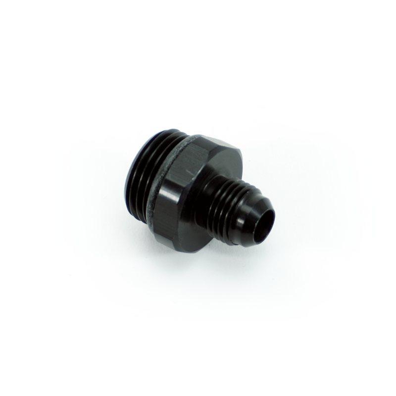 PHR PowerHouse Racing '-10ORB Male to -6AN Male Fitting, Straight, Aluminum, Anodized Black