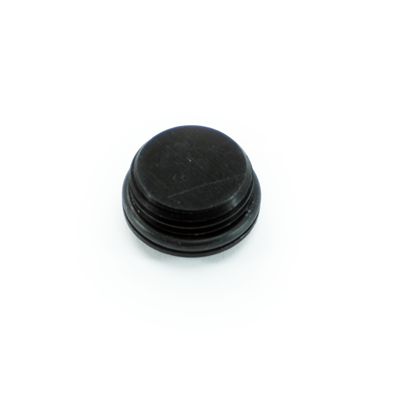 PHR PowerHouse Racing '-10ORB Plug, Aluminum, Anodized Black