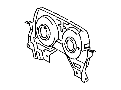 PHR powerhouse racingJZ-GE VVTi Timing Belt Cover Upper Backplate (CAM TDC)