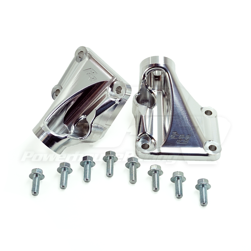PHR PowerHouse Racing PHR Billet Engine Mount Bracket Set for 1993-1995 MKIV Supra