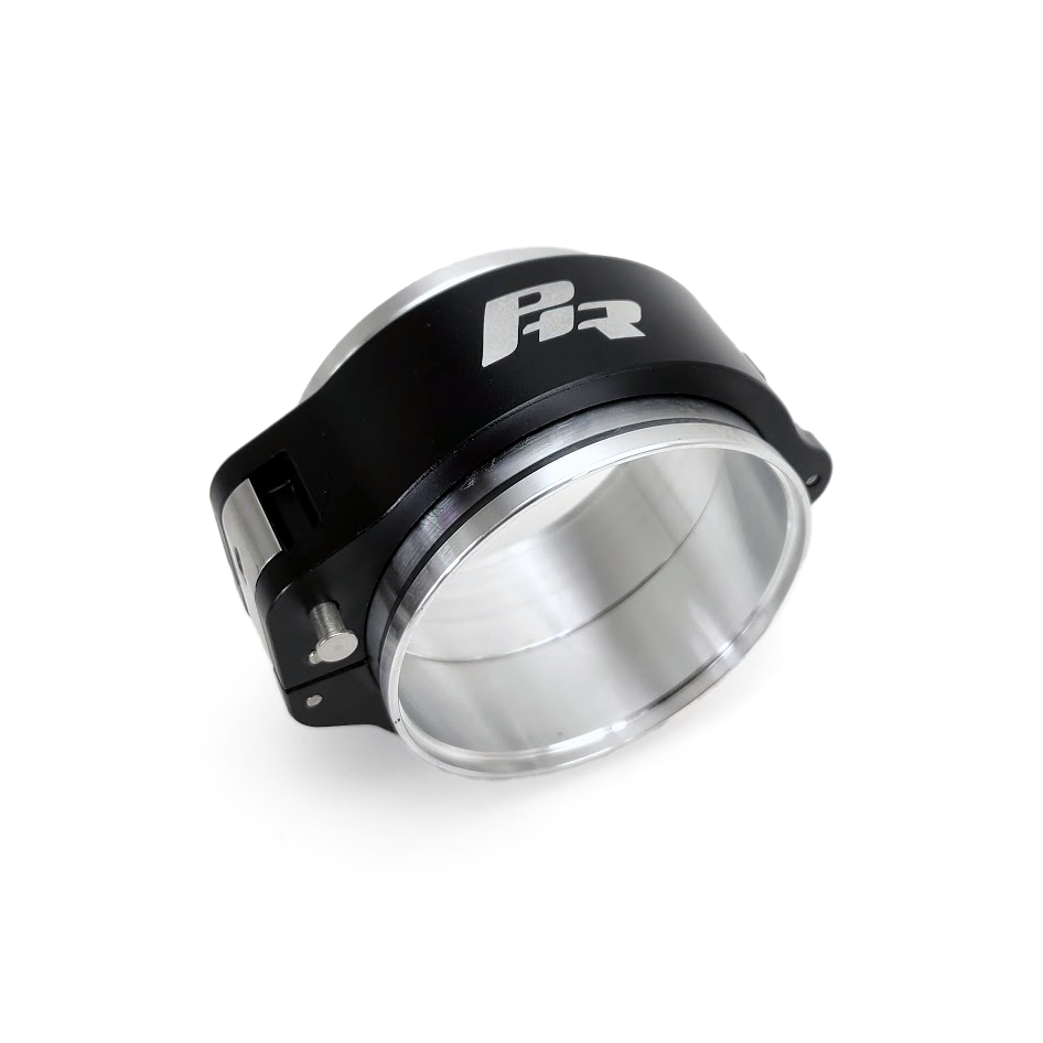 PHR PowerHouse Racing PHR Pinless Dual Seal Clamp Assembly, 3.5", Black, Aluminum Ferrules