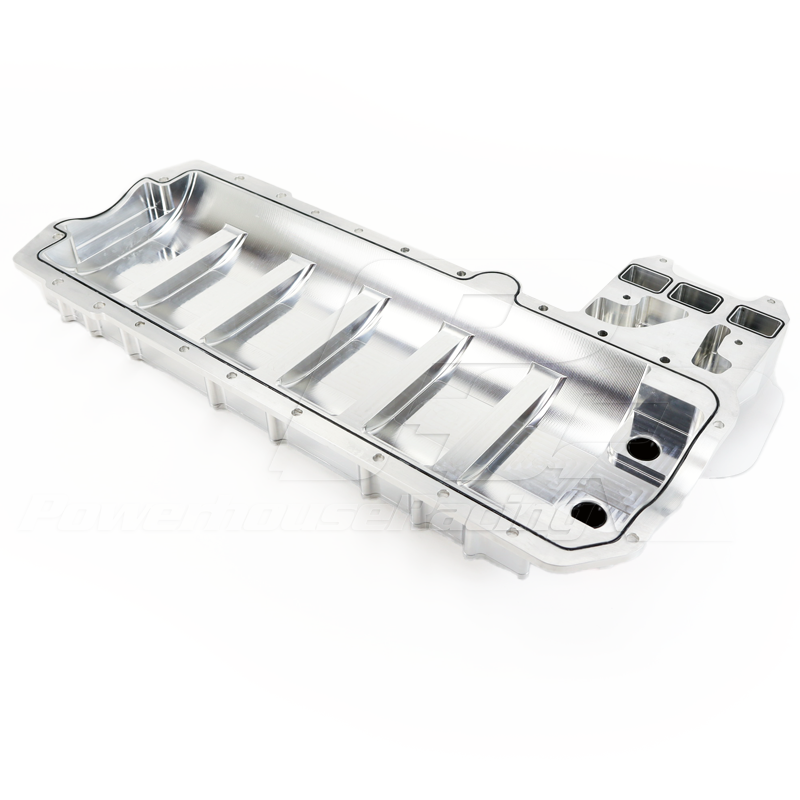 PHR PowerHouse Racing PHR Billet Dry Sump Pan for 2JZ, Bullet Race Engineering Billet Block