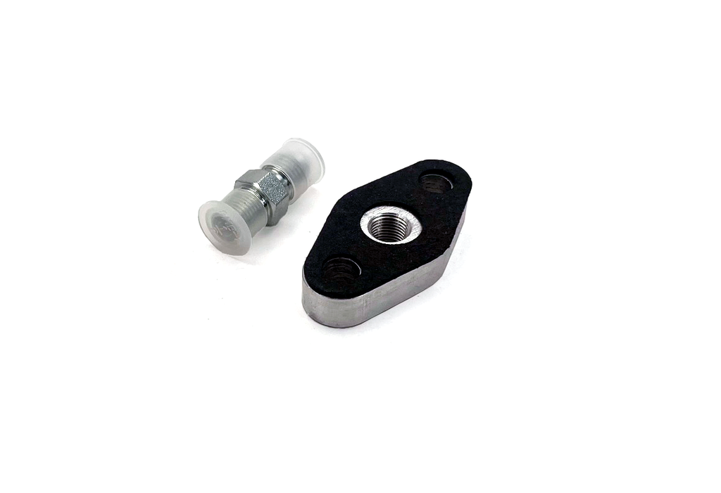 PHR PowerHouse Racing PHR Oil Feed Flange Kit for Flanged T3 and T4 Oil Feed Inlets