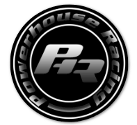 PHR PowerHouse Racing PHR Logo Sticker, 6 inch diameter, Gradient