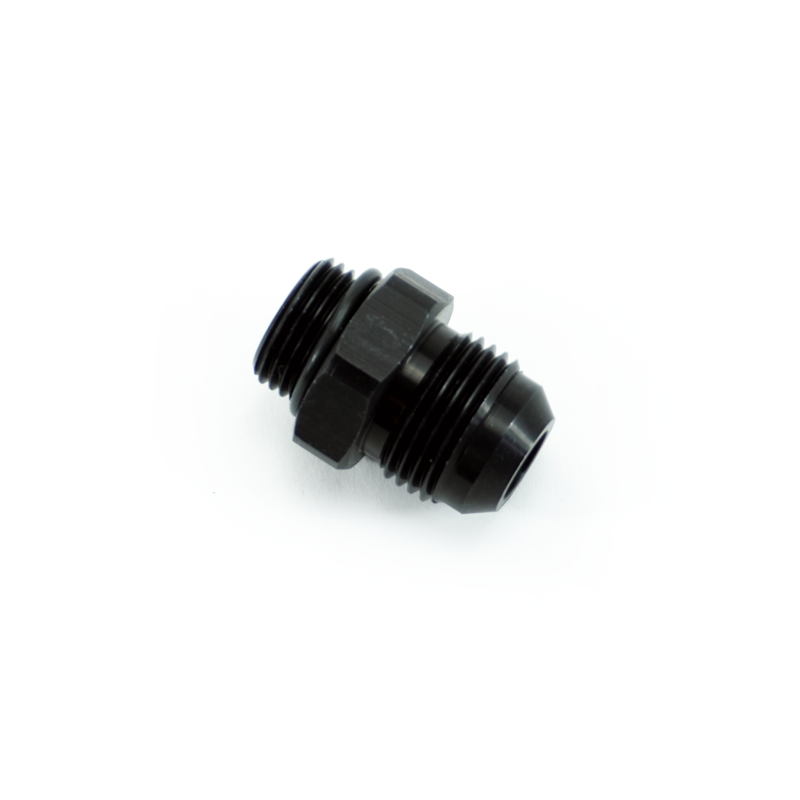 PHR PowerHouse Racing '-8ORB Male to -10AN Male Fitting, Straight, Aluminum, Anodized Black
