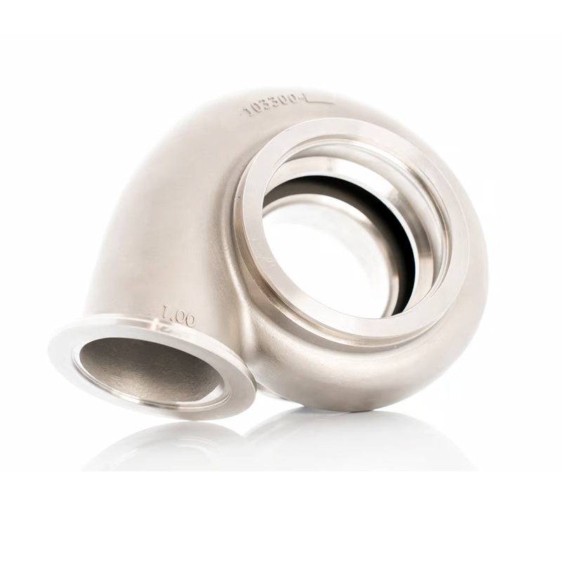 PHR PowerHouse Racing Precision Turbine Housing, VH5 (Sportsman) V-Band In/Out (VB4.74 Flange), Stainless, 1.28 A/R, 85mm Wheel