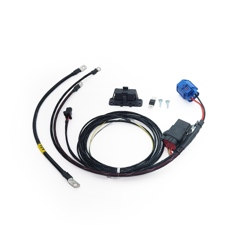 PHR PowerHouse Racing Wiring Harness for Single SPAL Brushless Fan + Auxilary Fan Kit