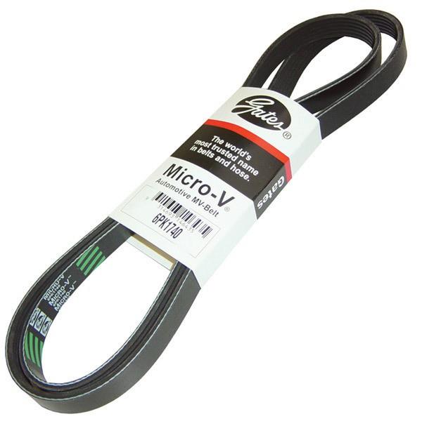 PHR PowerHouse Racing Gates Belt for ATI / Titan V1 Crank Damper with Stock-Sized Alternator, Waterpump, and Power Steering Pulleys.
