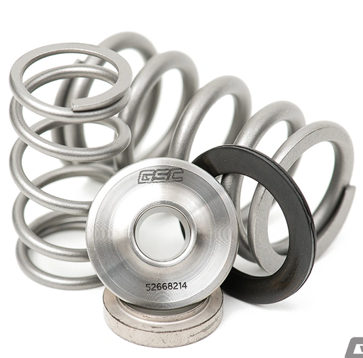 PHR PowerHouse Racing GSC Power-Division Dual Valve Spring Kit with Titanium Retainer for Toyota 2JZ Platform (125lb)